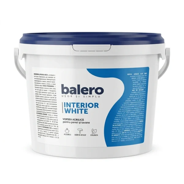 vopsea interior weiss balero tavan și pereți 1.3 kg vopsea interior weiss balero tavan și pereți 1.3 kg